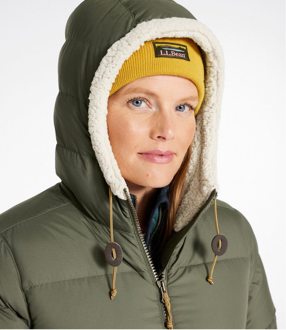 L.L.Bean Online | Women's Mountain Classic Down Coat, Sherpa-Lined