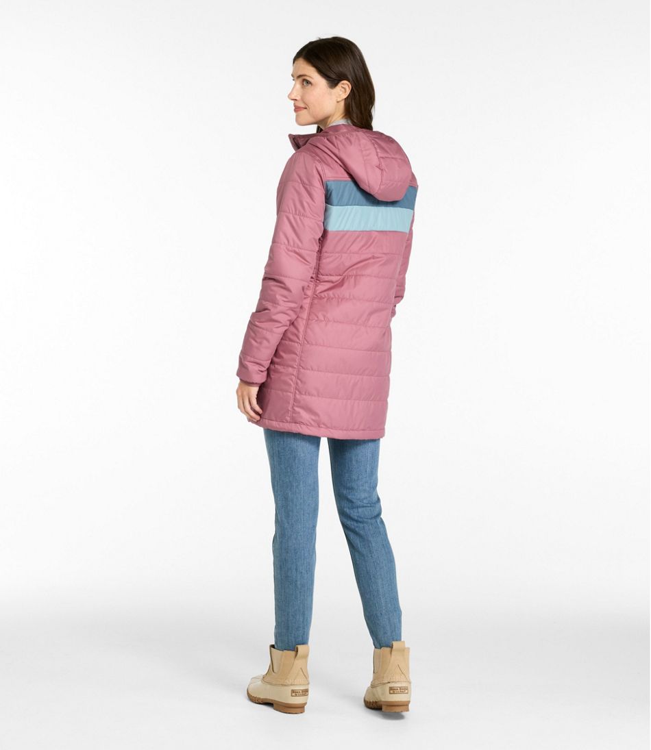 L.L.Bean On Sale | Women's Mountain Classic Puffer Coat, Colorblock