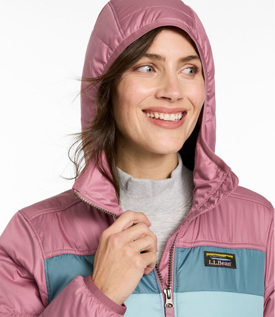 L.L.Bean On Sale | Women's Mountain Classic Puffer Coat, Colorblock