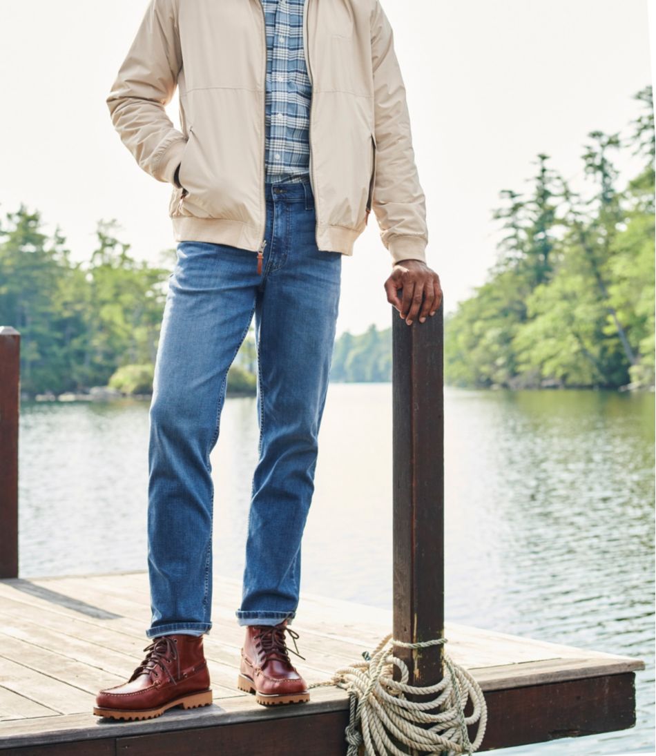 L.L.Bean On Sale | Men's BeanFlex® Jeans, Standard Athletic Fit, Straight Leg