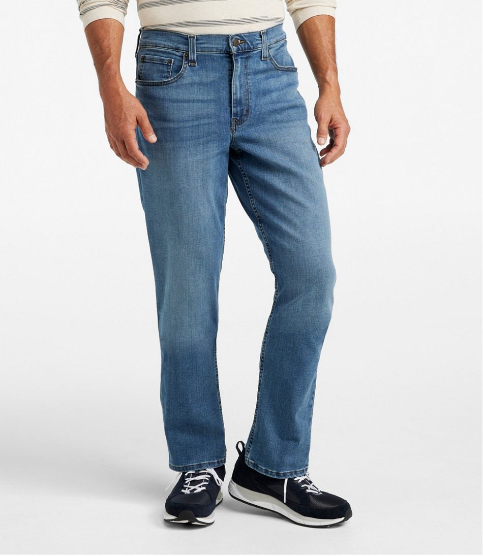 L.L.Bean On Sale | Men's BeanFlex® Jeans, Standard Athletic Fit, Straight Leg