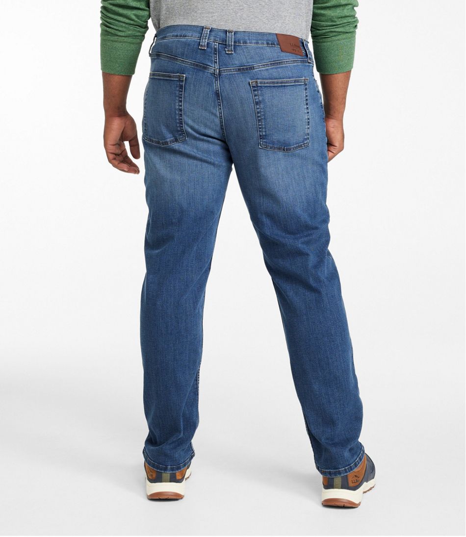 L.L.Bean On Sale | Men's BeanFlex® Jeans, Standard Athletic Fit, Straight Leg